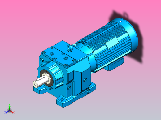 R77斜齿轮减速机[R77-Y2.2-4P-112-M1-Ⅳ]