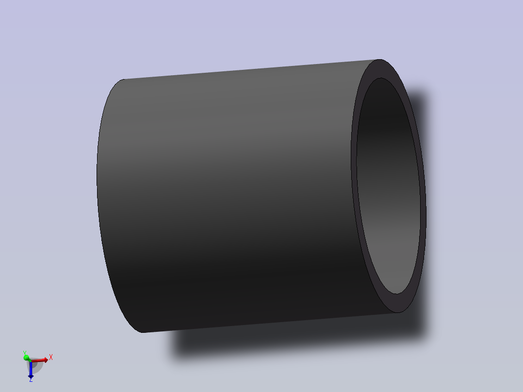 COUPLING__DN65_PN10_UPVC主视图