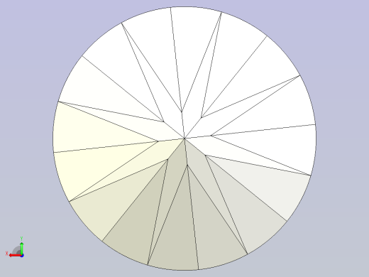 3D钻石模型后视缩略图