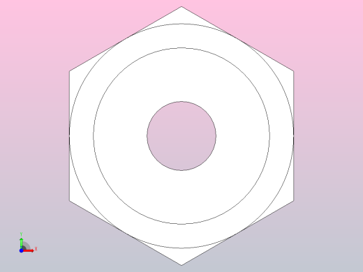 公制凸焊螺母前视缩略图