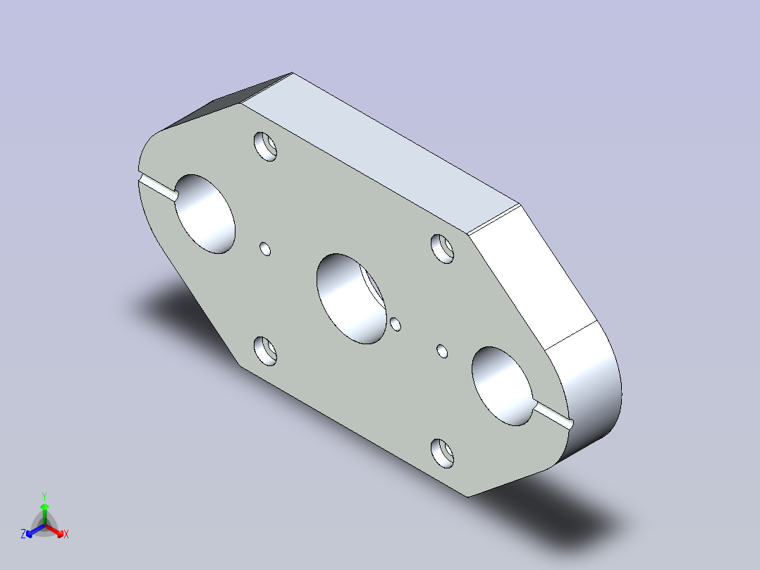 连接板垫片冲压工艺分析及模具结构设计--906311--250正等轴测图