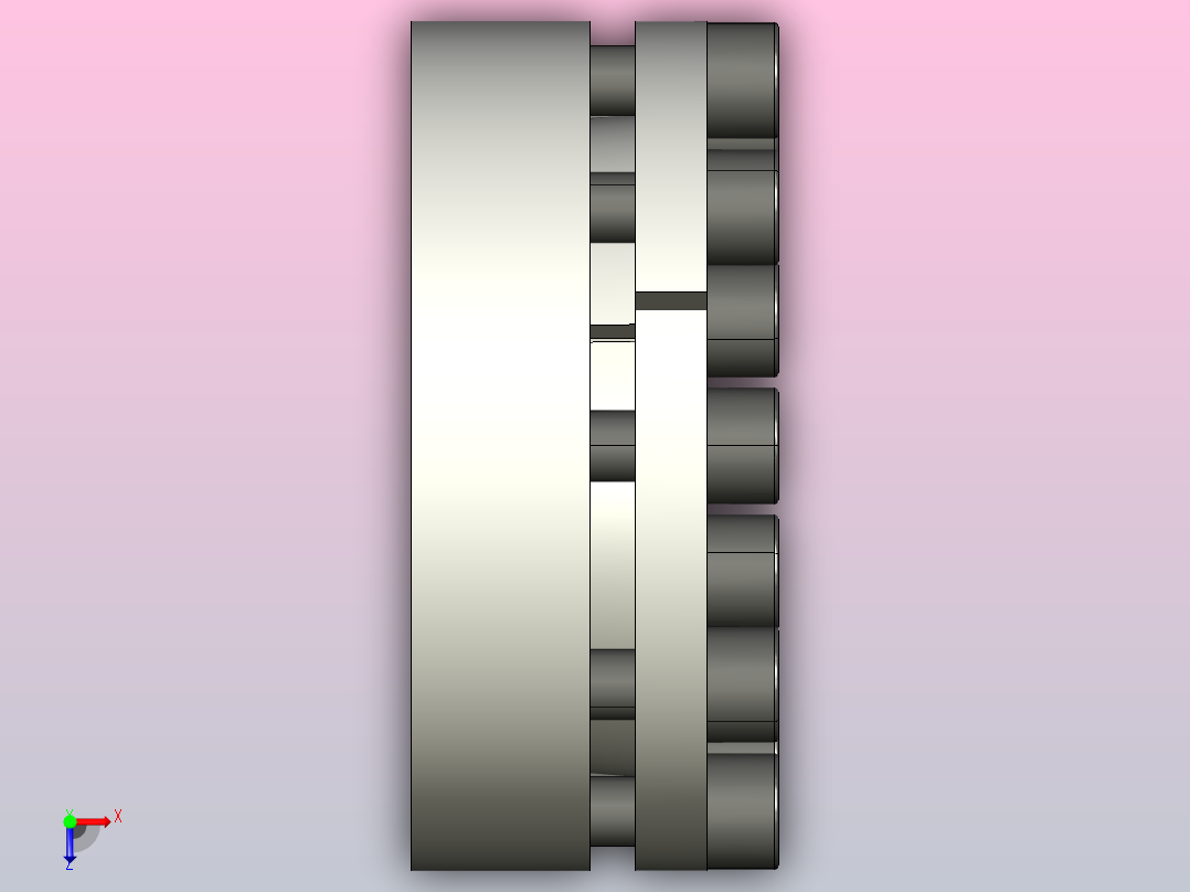 型胀套disk_c_65x95俯视图