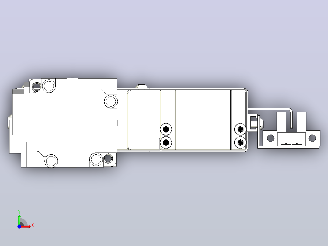 钢基模组TPA-KSR-4002C-200A1-ML-H1S1前视图