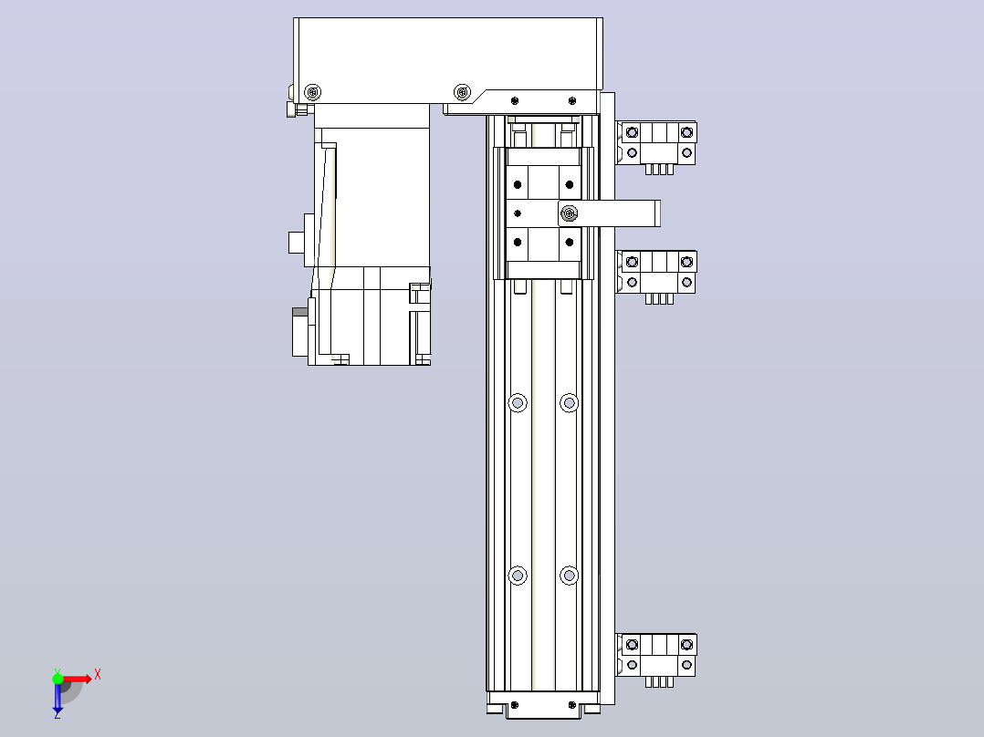 钢基模组TPA-KSR-4002C-200A1-ML-H1S1俯视图