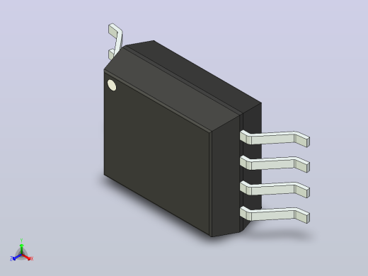 106x SOIC 封装（小外形集成电路）SOIC127P1150X320-8N