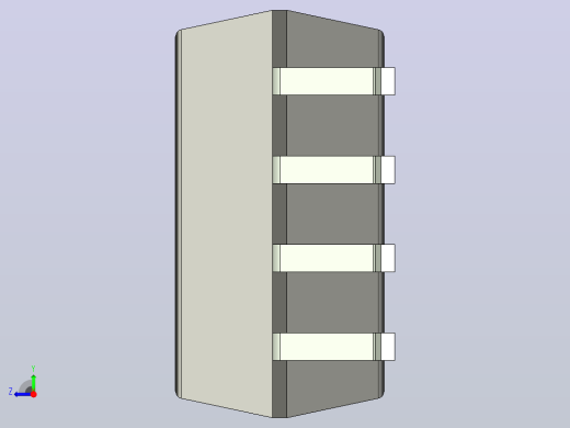 106x SOIC 封装（小外形集成电路）SOIC127P1150X320-8N右视缩略图