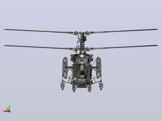 Ka-27直升机后视缩略图