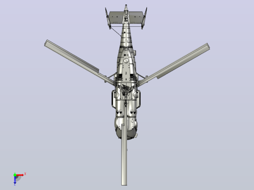 Ka-27直升机俯视缩略图