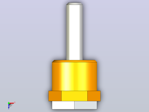 汽缸头联轴器M4俯视缩略图