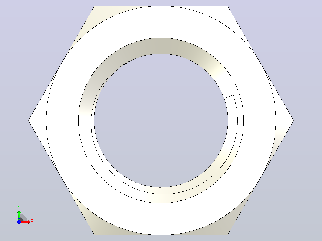 DIN_EN_ISO_4032_Hexagon_Nut_30.ipt六角螺母前视图