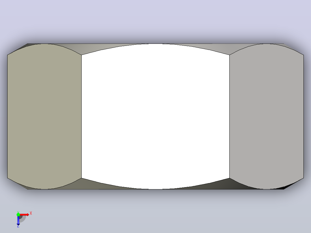 DIN_EN_ISO_4032_Hexagon_Nut_30.ipt六角螺母俯视图