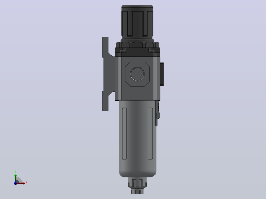 GFC300-10-F1气源三联件前视缩略图