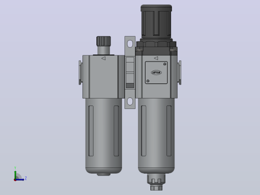 GFC300-10-F1气源三联件左视缩略图