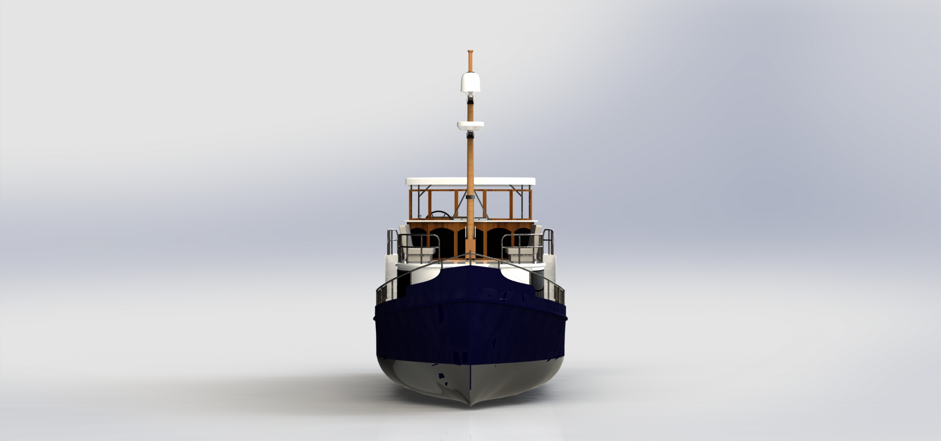 21米经典河船(原型模型)