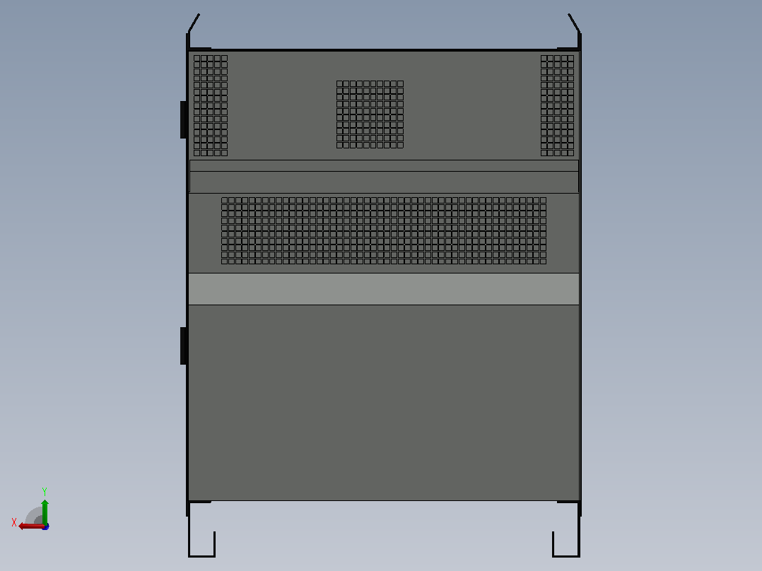 ABB机器人IRC5控制器后视图