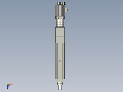 MTA125-350-P10-FF-D-K_-P2000W&amp;3000W-S3重载型电动缸俯视缩略图