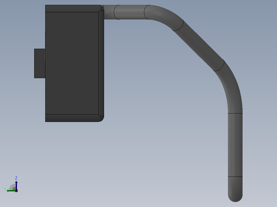 工具固定夹D120_工具固定夹D120左视图