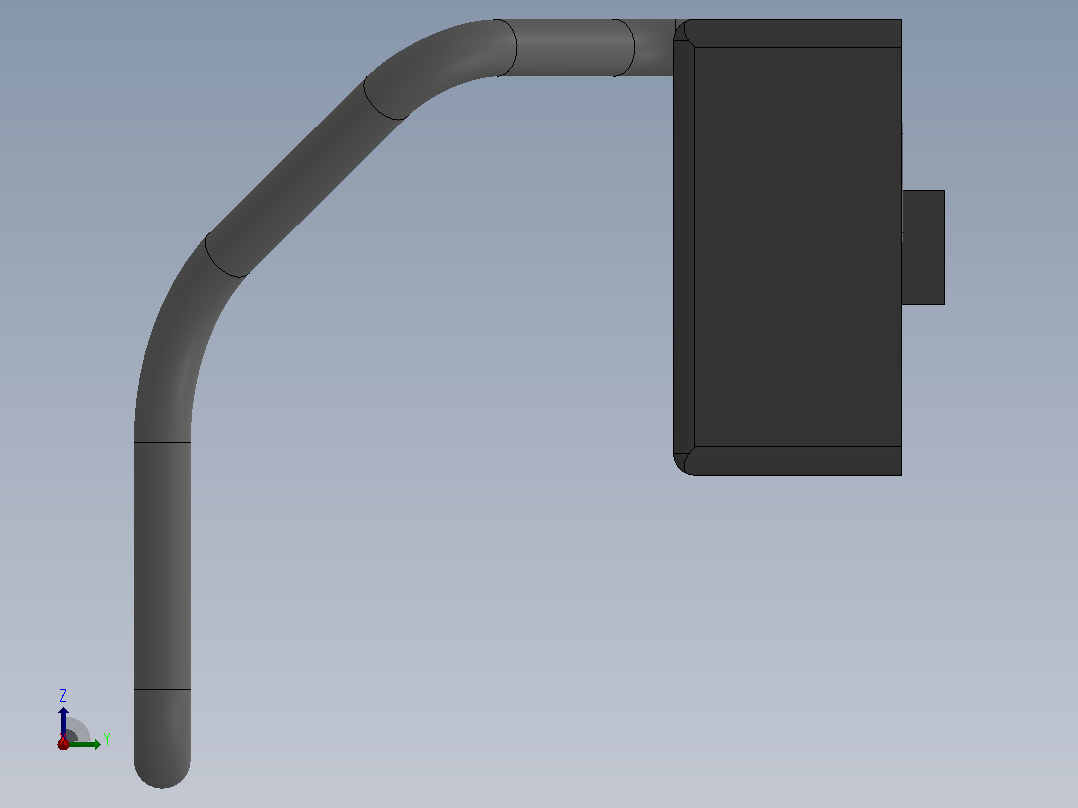 工具固定夹D120_工具固定夹D120右视图