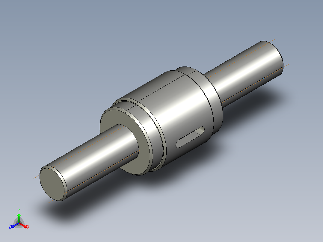 DGZ2020-1.8x4滚珠丝杆3D模型正等轴测图