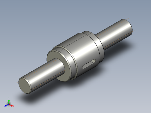DGZ2020-1.8x4滚珠丝杆3D模型正等轴测缩略图