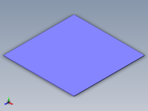 玻璃电路板吸附夹具正等轴测缩略图