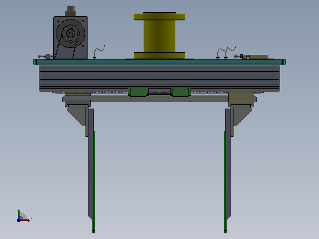 机械臂抓手-伺服控制sw18可编辑前视图