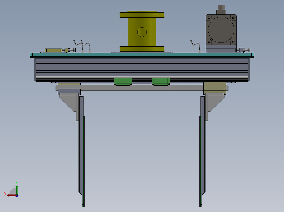 机械臂抓手-伺服控制sw18可编辑后视图