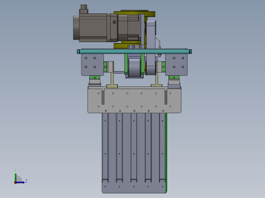 机械臂抓手-伺服控制sw18可编辑左视缩略图