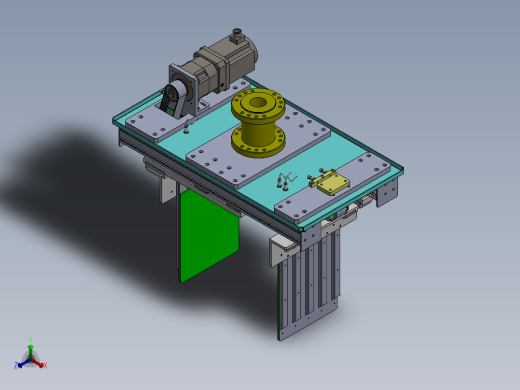 机械臂抓手-伺服控制sw18可编辑正等轴测缩略图