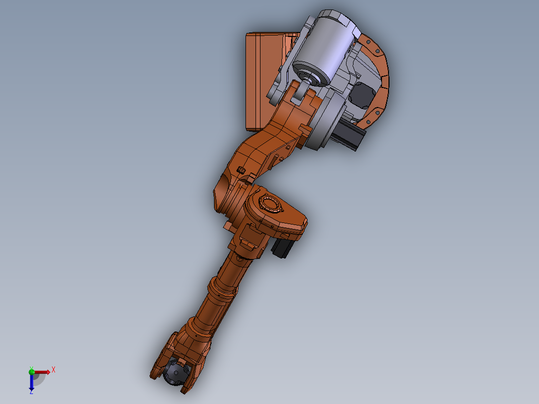 ABB IRB 6650俯视图