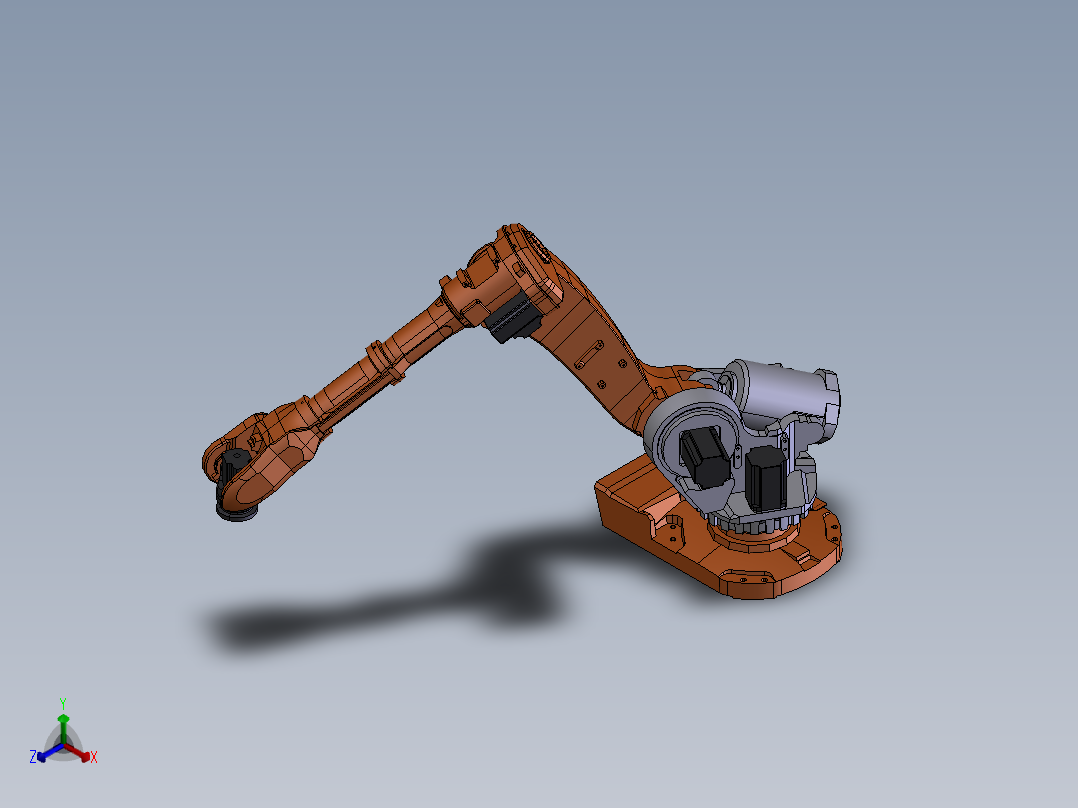 ABB IRB 6650正等轴测图