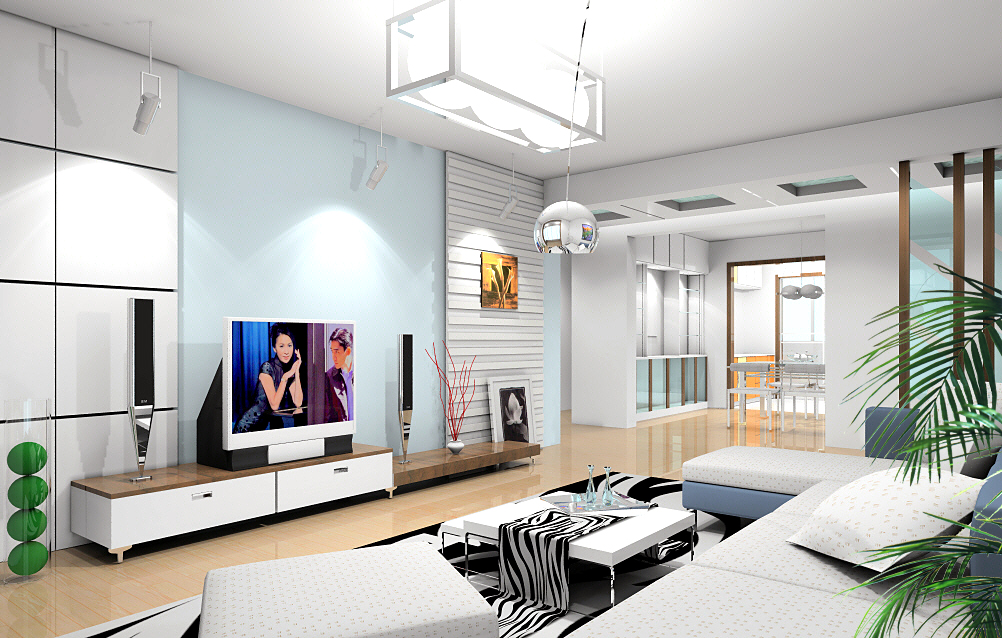 室内装修带3D效果图