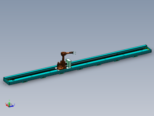 ABB机器人加导轨