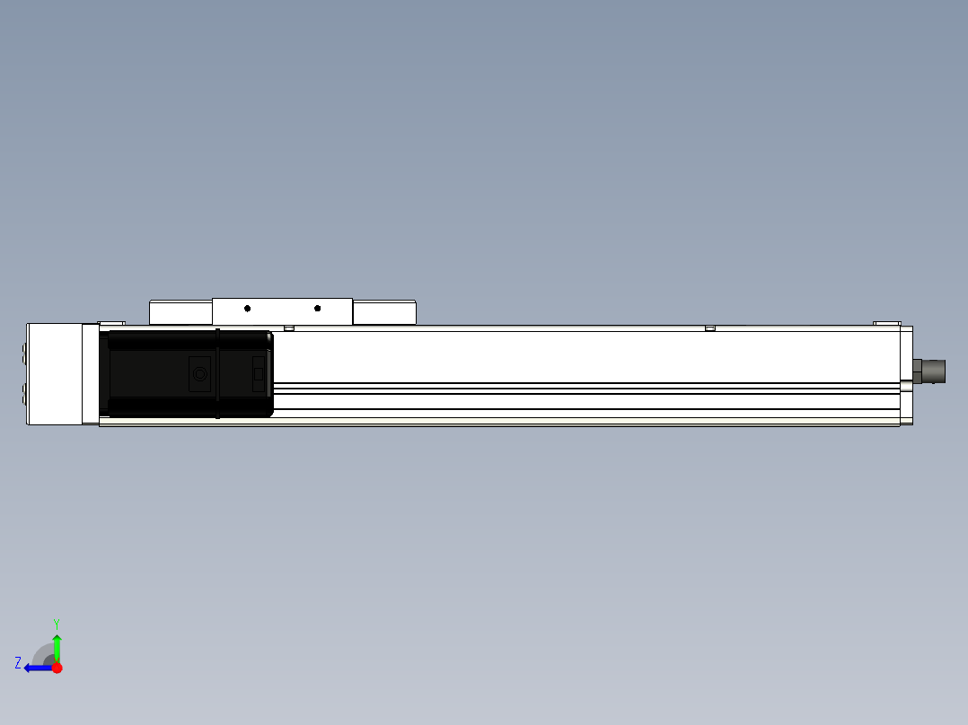 Toyo东佑达直线模组-ECH14-300-BL-400W右视图