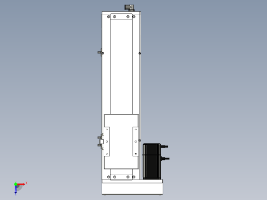 Toyo东佑达直线模组-ECH14-300-BL-400W俯视缩略图