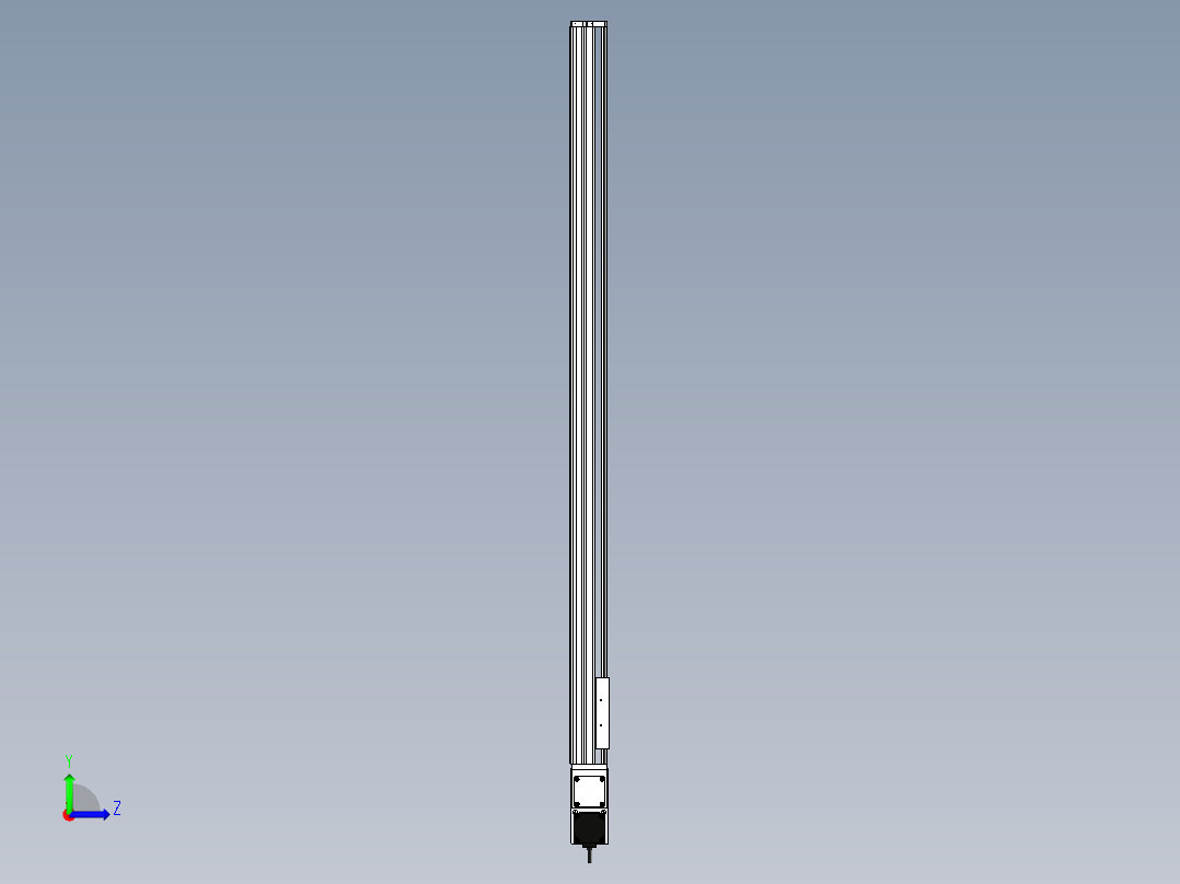 Toyo东佑达直线模组-ETB14-R-1200左视图