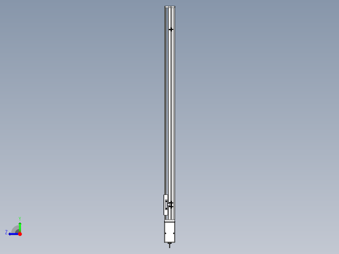 Toyo东佑达直线模组-ETB14-R-1200右视图