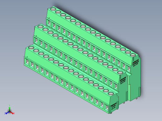 DEGSON DG500 系列 5.05.087.62mm 接线端子-DG500A3-5.0-51P-14-00AH