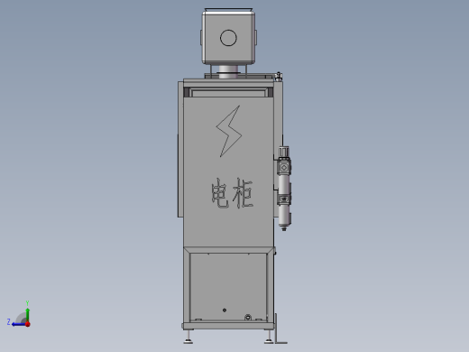 旋转喷淋清洗机右视缩略图