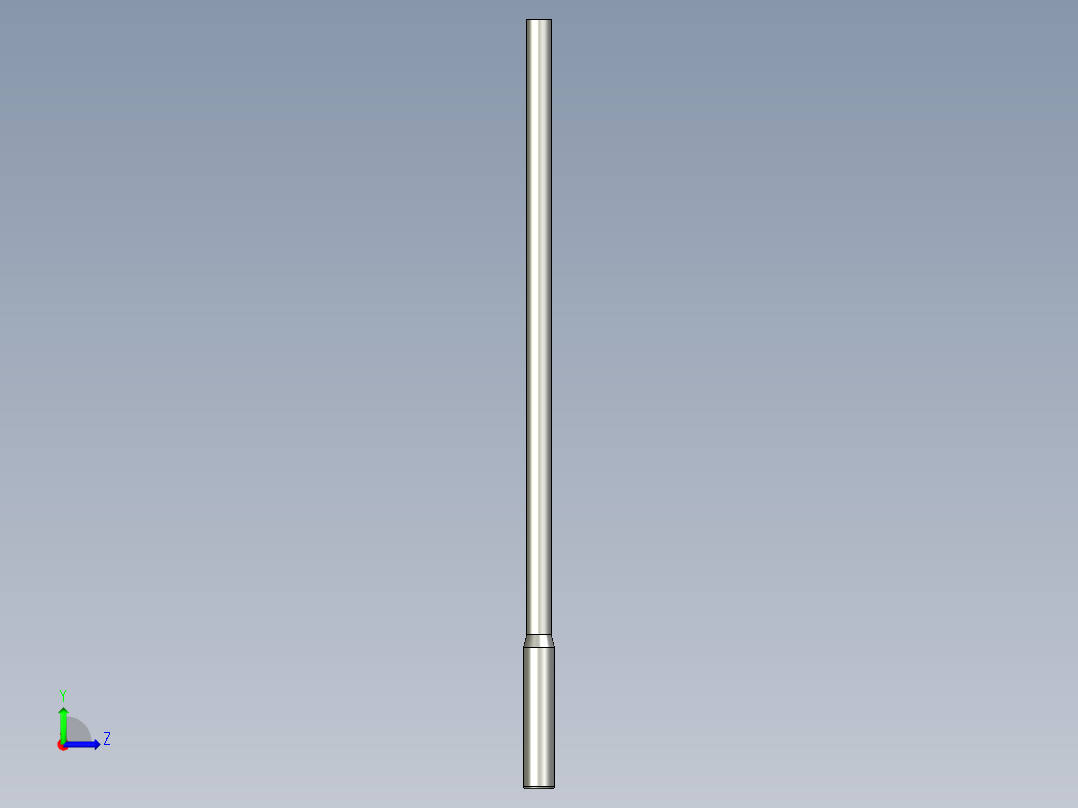 基恩士FU-96_kc图纸模型左视图