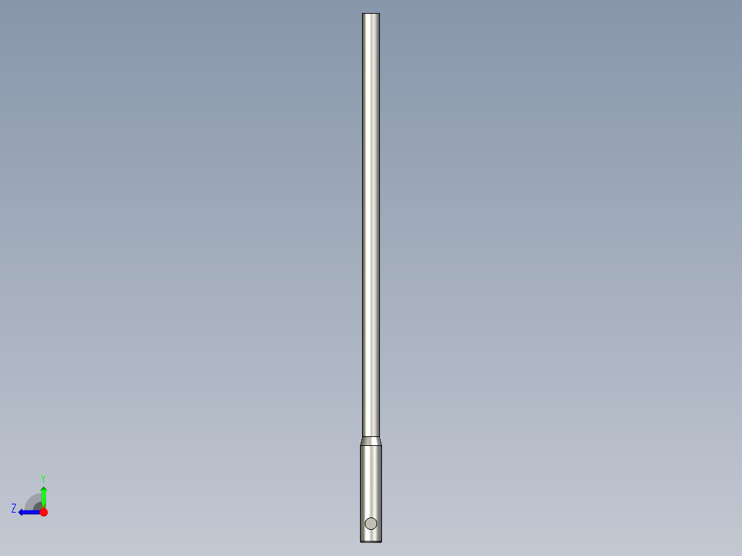基恩士FU-96_kc图纸模型右视图