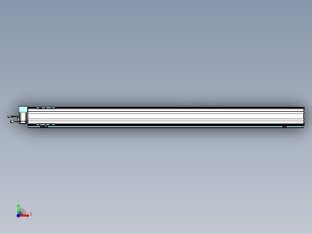 威洛博VBF同步带传动一般环境VBF14-L45-S1800-BRU-ZP40-C3前视图