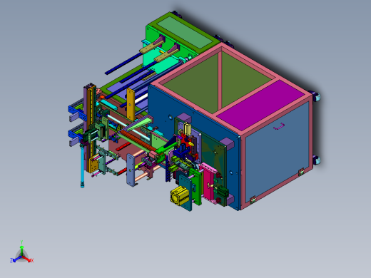 插针端子裁剪机正等轴测缩略图
