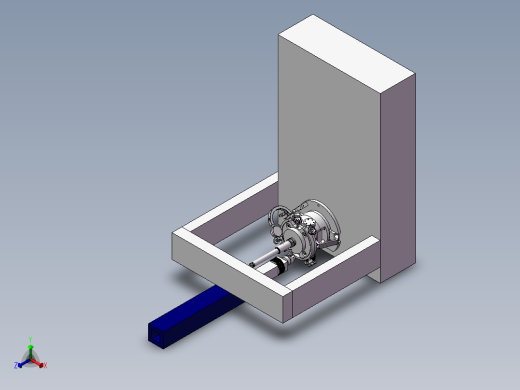 旋转式测量设备正等轴测缩略图