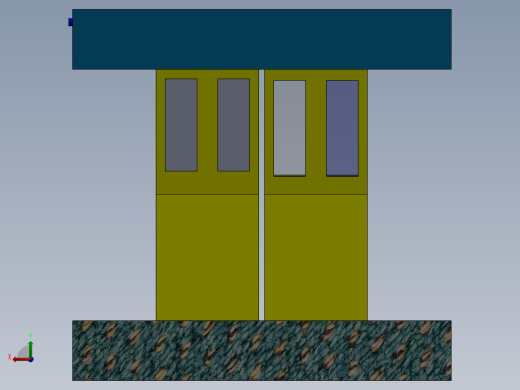 巴士车门公交车门后视缩略图