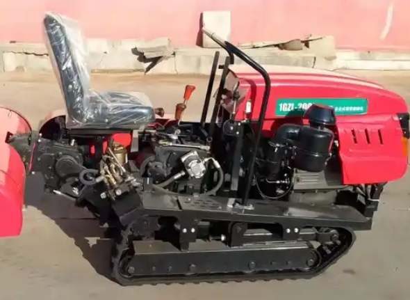 微型橡胶履带拖拉机