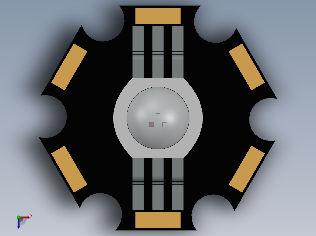 RGB氛围灯13俯视图
