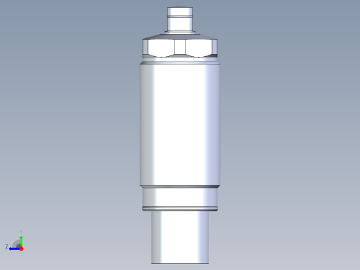 KOSMEKLD0262-Q多系列多零件图纸模型右视缩略图