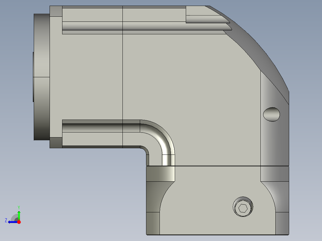 斜齿孔ZPGH090-L1 19-70-90-M6 KCZ16.STEP右视图