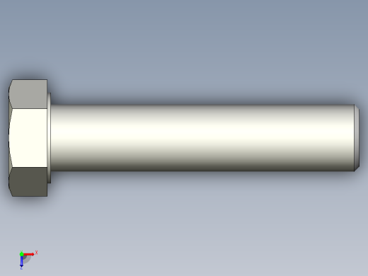 螺钉-DIN_931-M24x3x110_36.stp俯视缩略图